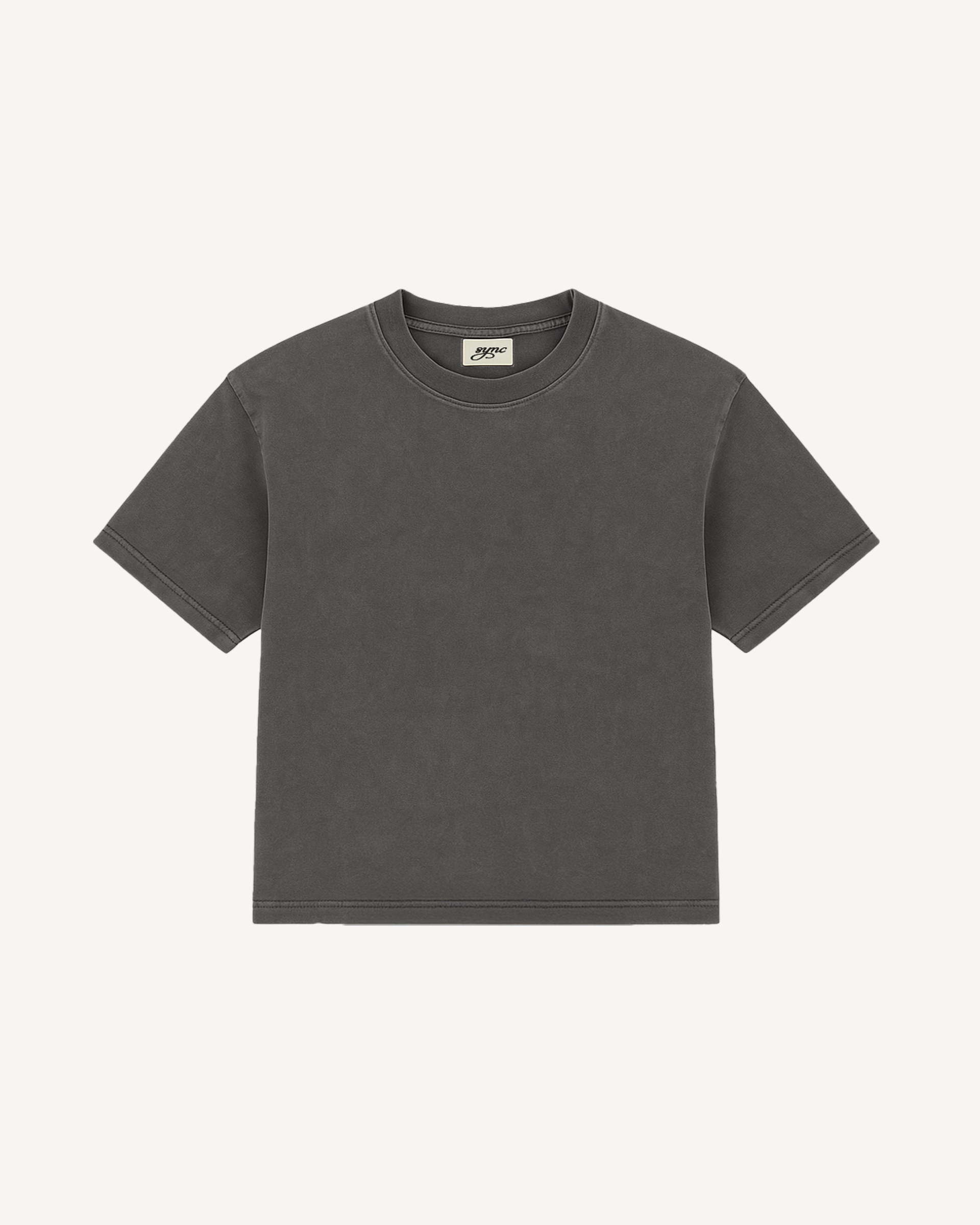 BASIC TEE STONE BLACK