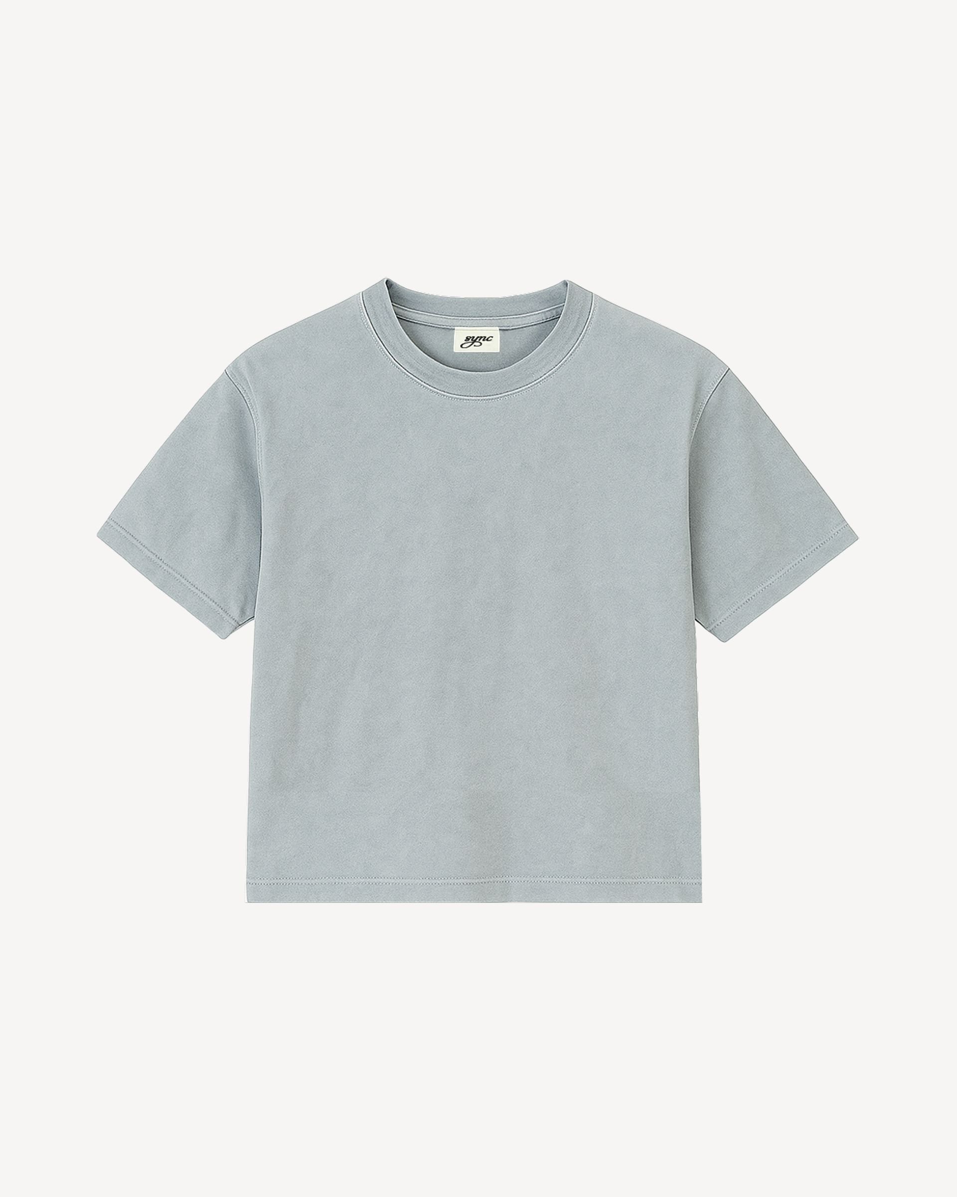 BASIC TEE STEEL GREY
