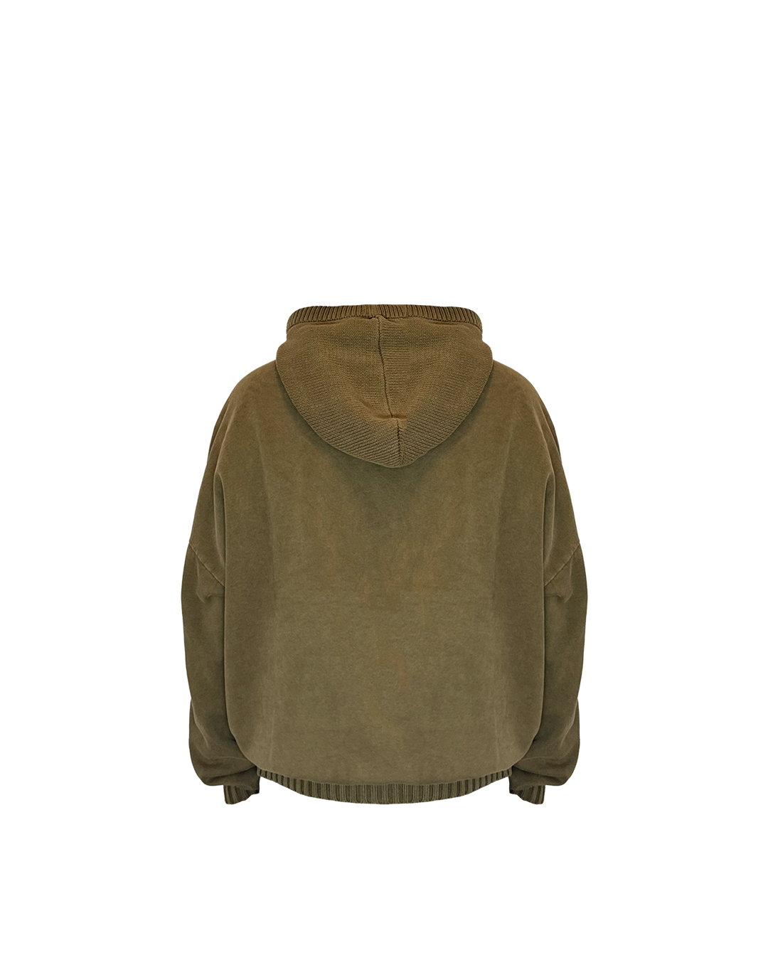 OLIVE GREEN BALACLAVA HOODIE