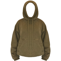 OLIVE GREEN "BALACLAVA" HOODIE