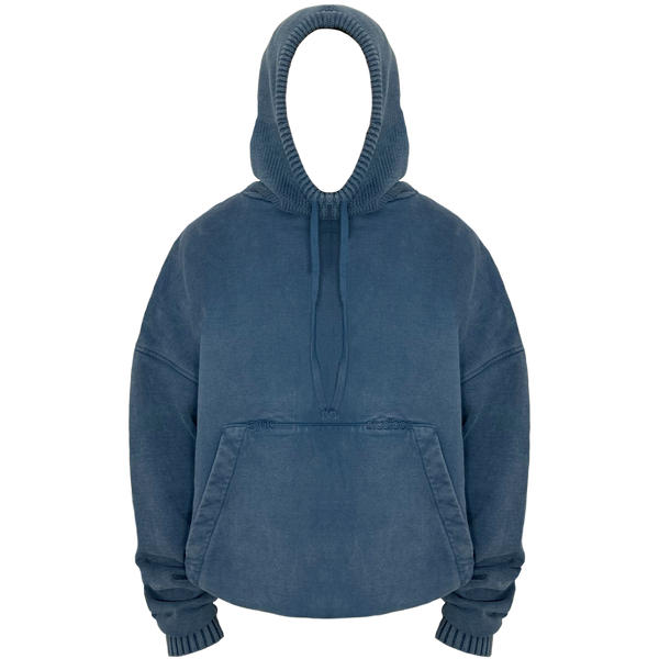 NAVY BLUE "BALACLAVA" HOODIE